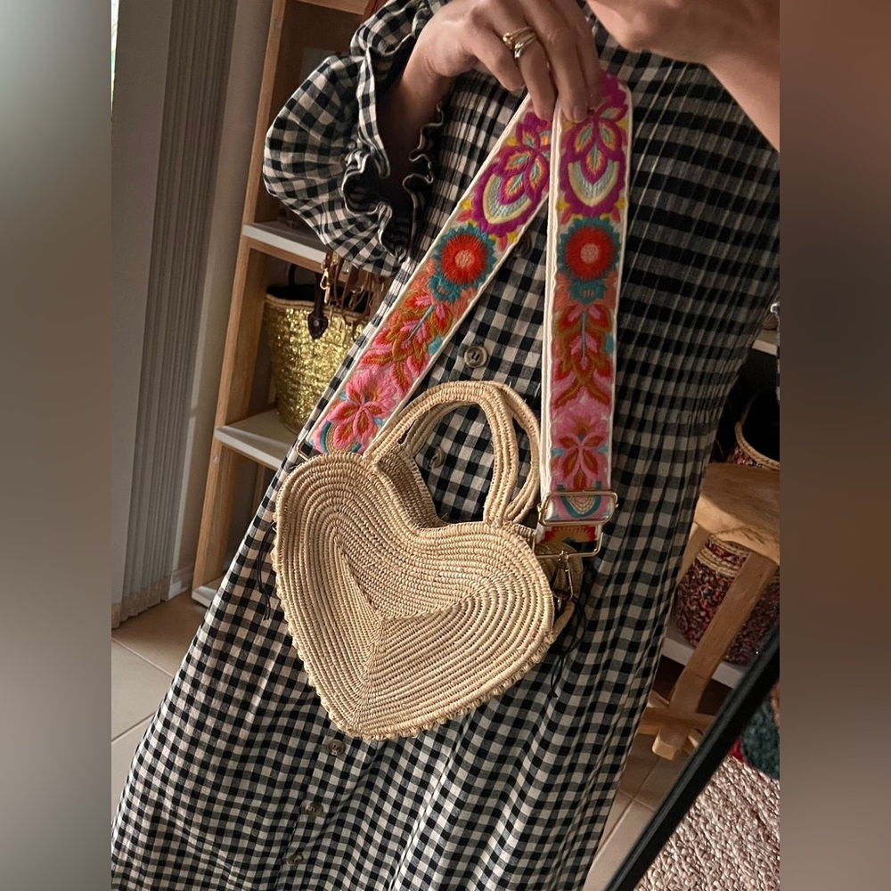 Embroidered Adjustable Bag Replacement Strap Mult… - image 3